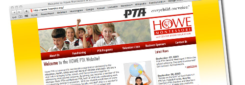 Howe PTA Website Image