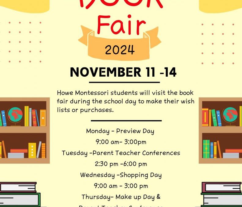 Book Fair- Please Sign Up!